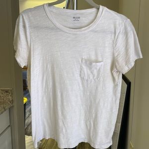 Madewell White Tee